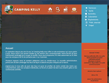 Tablet Screenshot of campingkelly.com